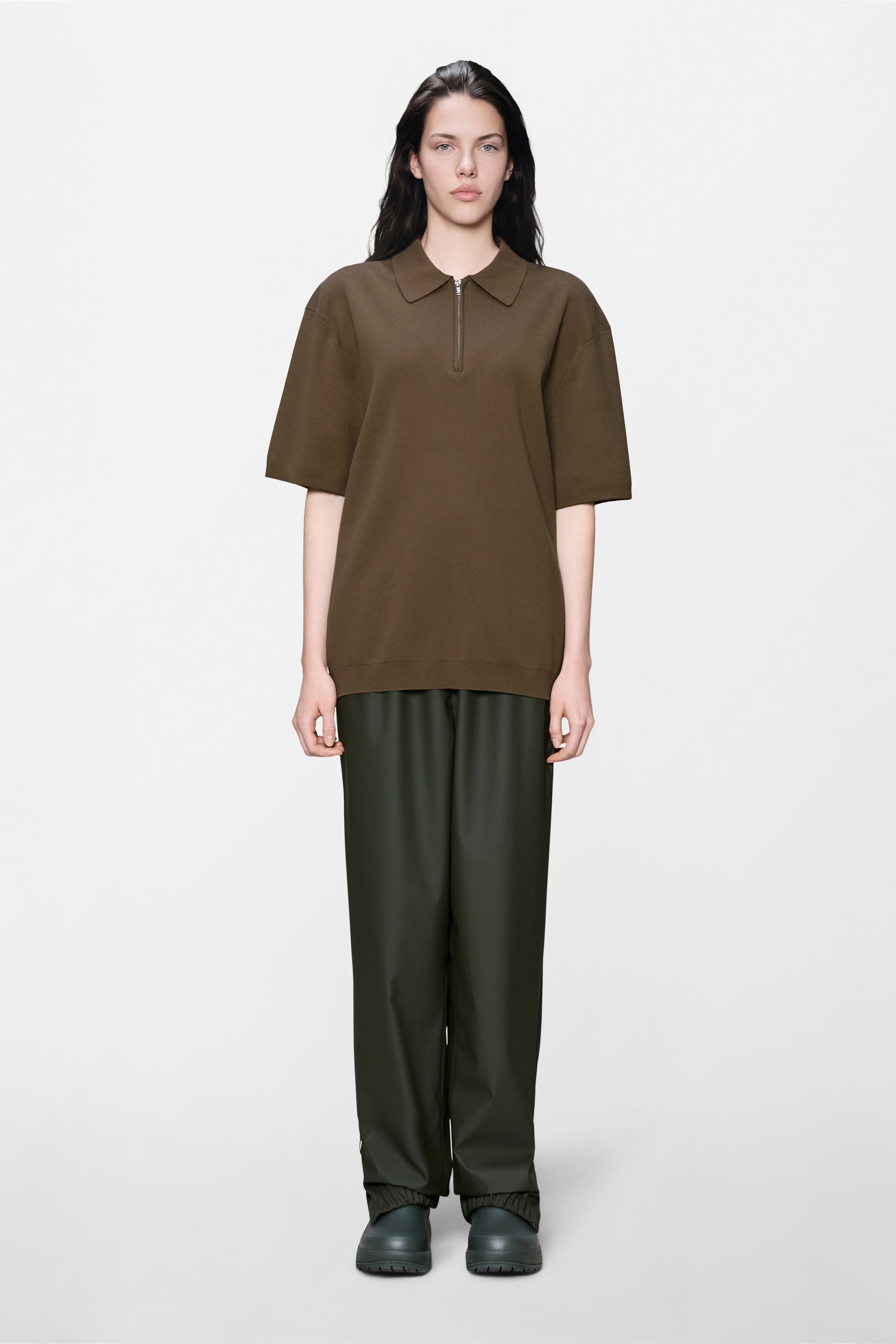RAINS Short Sleeve Polo Splinter Short Sleeve