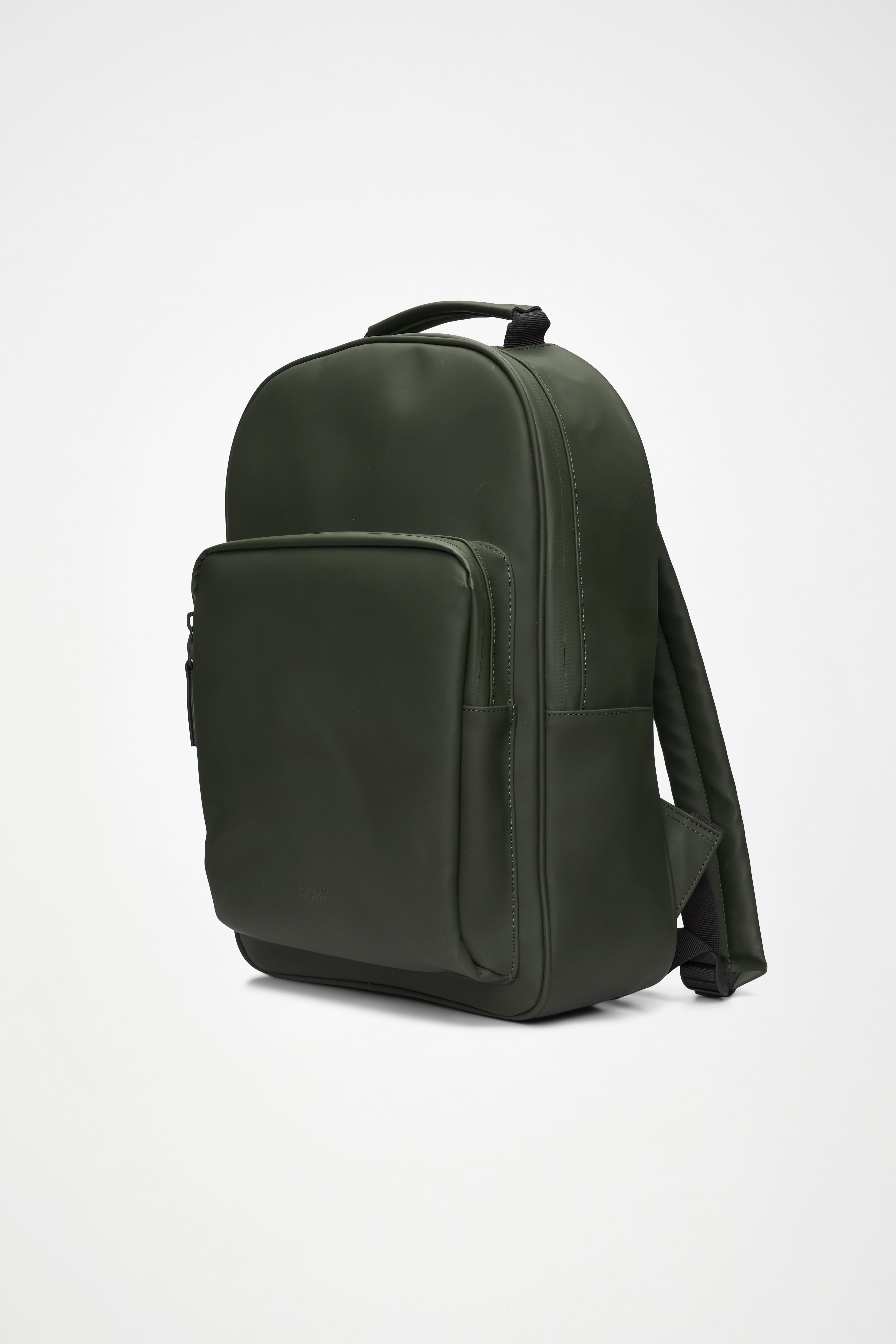 RAINS Book Daypack Large Green 16L H43 x D12 x W30 cm Backpack