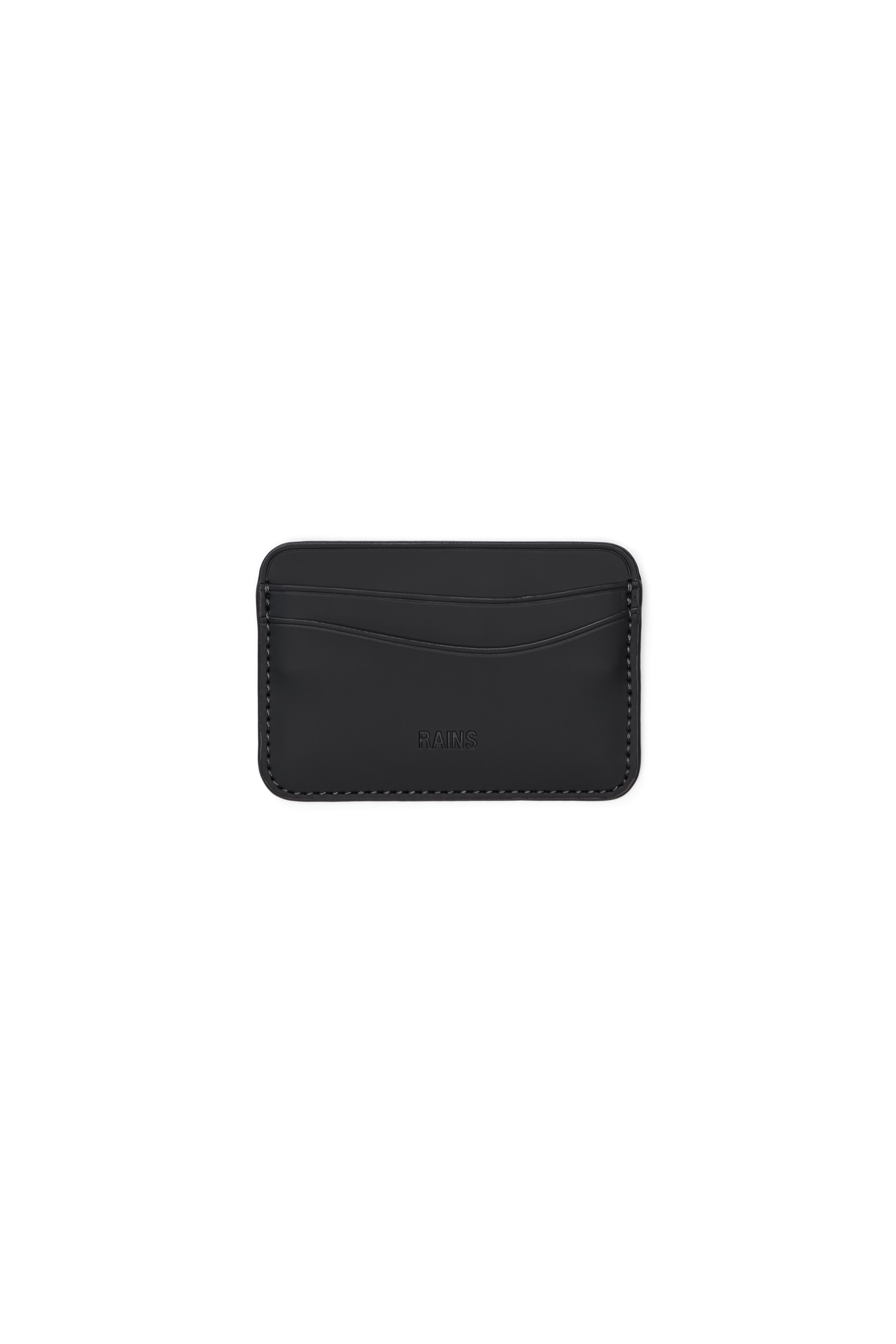 RAINS Cardholder Black Wallet