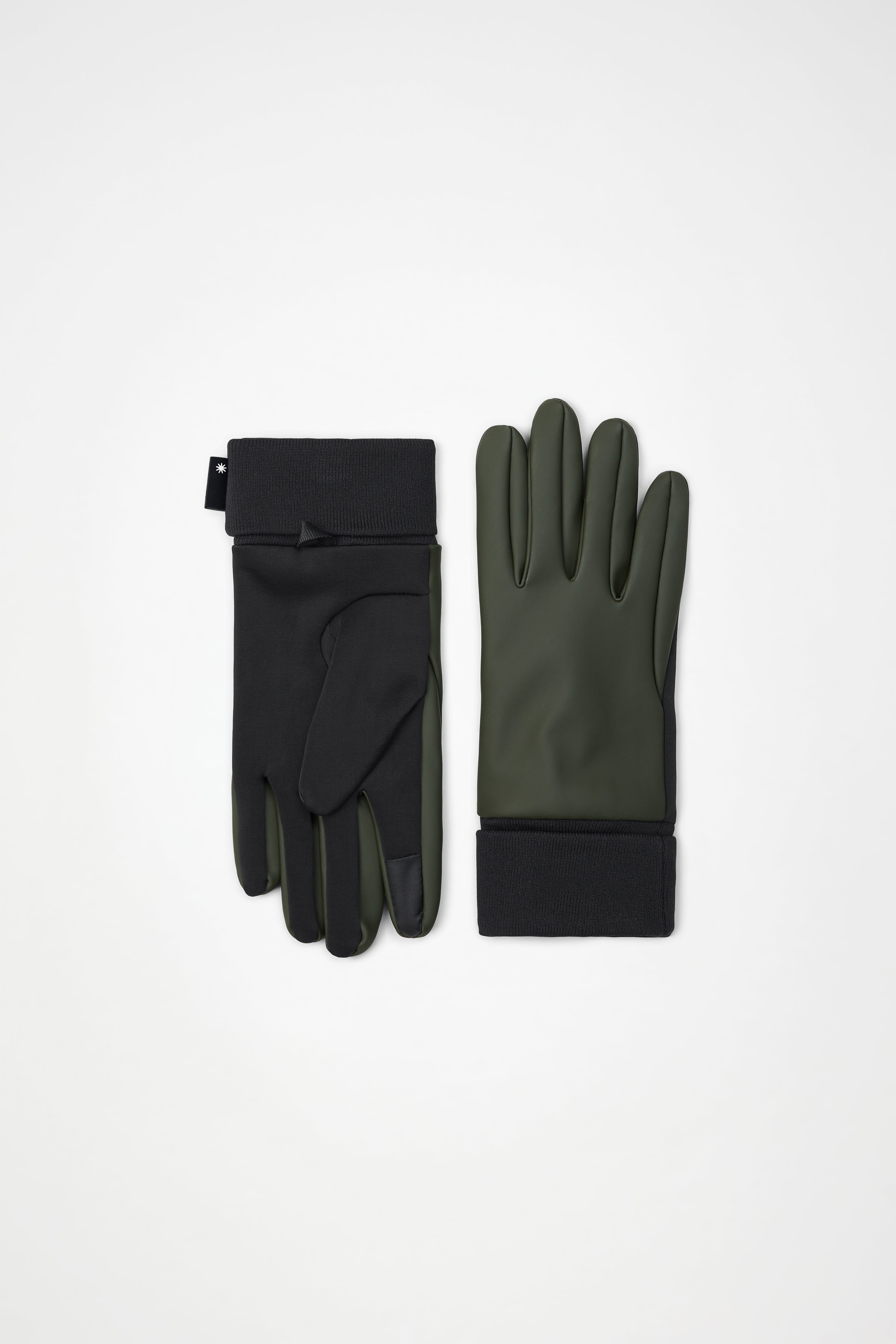 RAINS Gloves Green Gloves & Mittens
