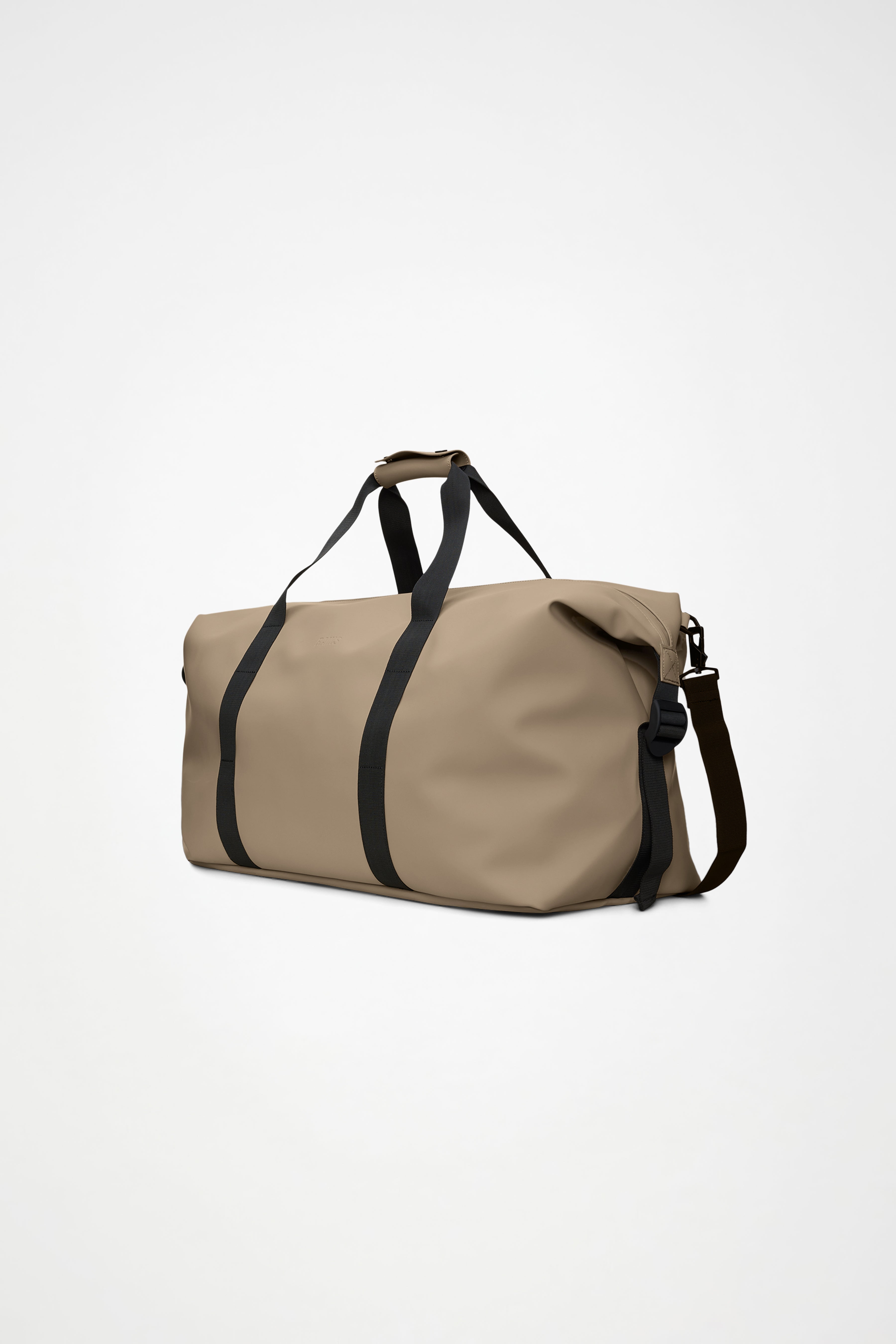 RAINS Hilo Weekend Bag Large Beige 47L H29 x D28 x W60 cm Weekender