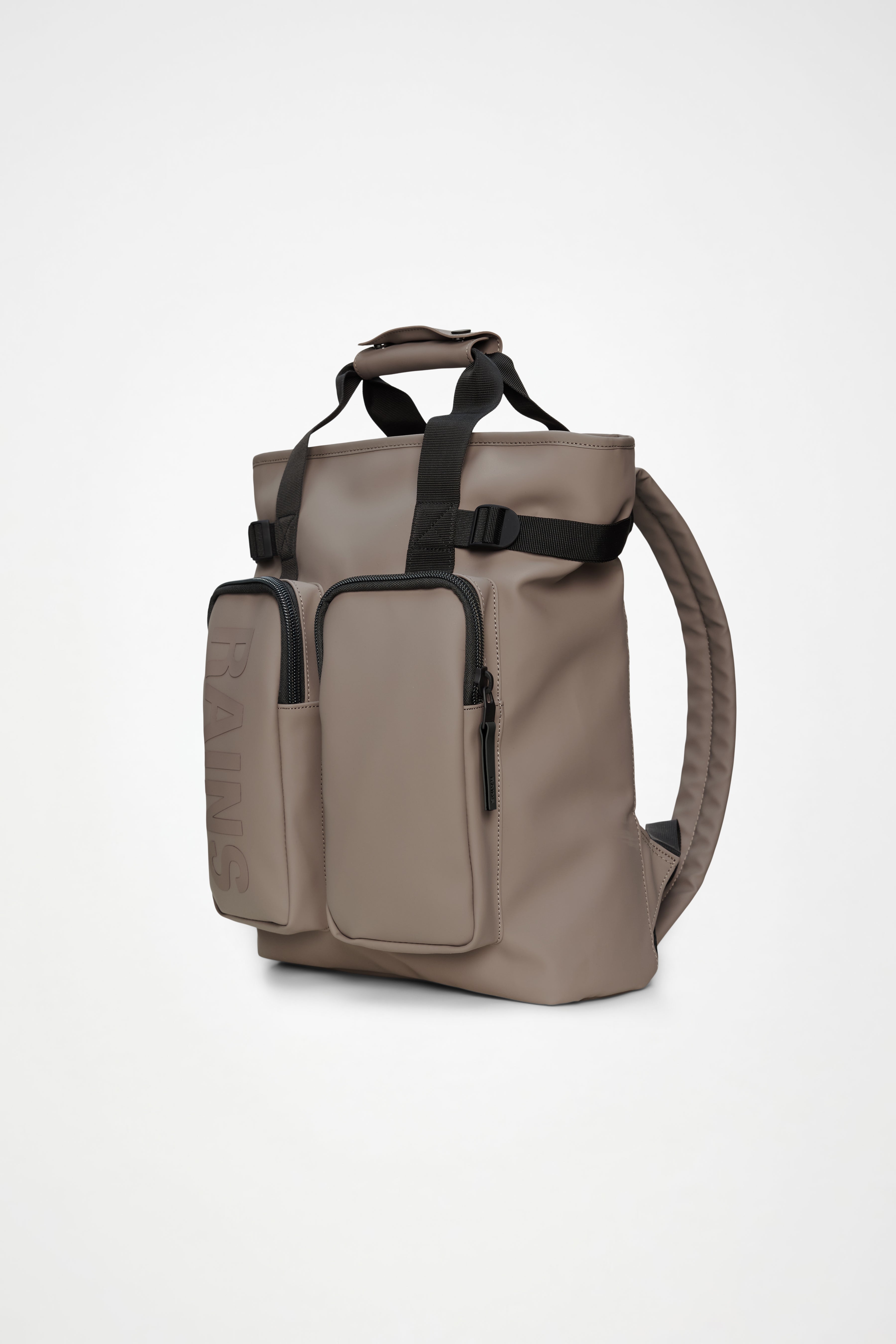 RAINS Texel Tote Backpack Cinder 15L H43 x D12.50 x W32 cm Backpack